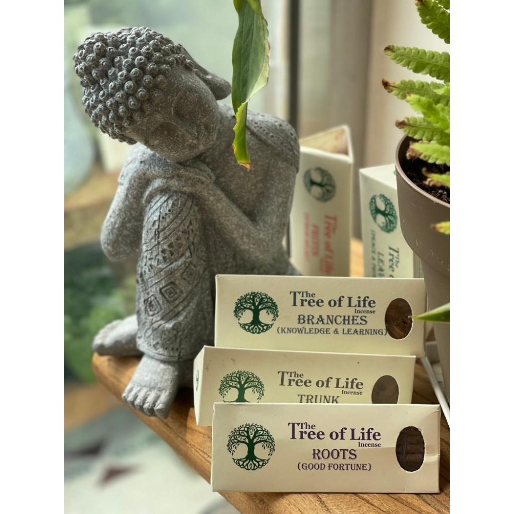 若木【現貨附香座】❤️Lovely 尼泊爾生命之樹線香  附香插 線香 短版線香 瑜珈 淨化 冥想 藏香 生命樹 禮物-細節圖2