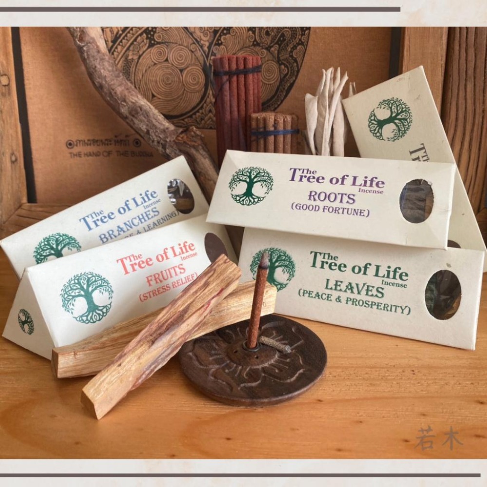 若木【現貨附香座】❤️Lovely 尼泊爾生命之樹線香  附香插 線香 短版線香 瑜珈 淨化 冥想 藏香 生命樹 禮物-細節圖3