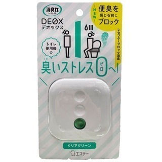 【魔法花園】雞仔牌 DEOX浴廁淨味消臭力芳香劑 本體 補充包-細節圖2