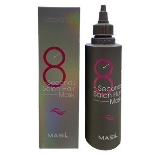 【魔法花園】韓國Masil 8秒沙龍縮時髮膜 3次方洗髮精 9秒胜肽護髮精華香氛膏  護髮素 免沖洗護髮-細節圖2