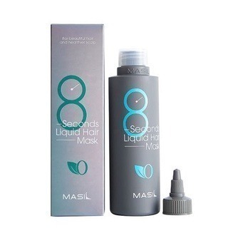 【魔法花園】韓國Masil 8秒沙龍縮時髮膜 3次方洗髮精 9秒胜肽護髮精華香氛膏  護髮素 免沖洗護髮-細節圖3