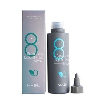 【魔法花園】韓國Masil 8秒沙龍縮時髮膜 3次方洗髮精 9秒胜肽護髮精華香氛膏  護髮素 免沖洗護髮-細節圖3