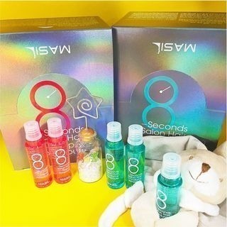 【魔法花園】韓國Masil 8秒沙龍縮時髮膜 8秒縮時護髮安瓶 護髮素 旅行組 單包/單瓶販售-細節圖2