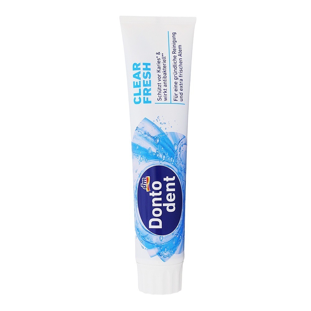 【魔法花園】德國DM Dontodent 成人牙膏 兒童牙膏 抗敏感牙膏 125ml  含氟牙膏-規格圖6