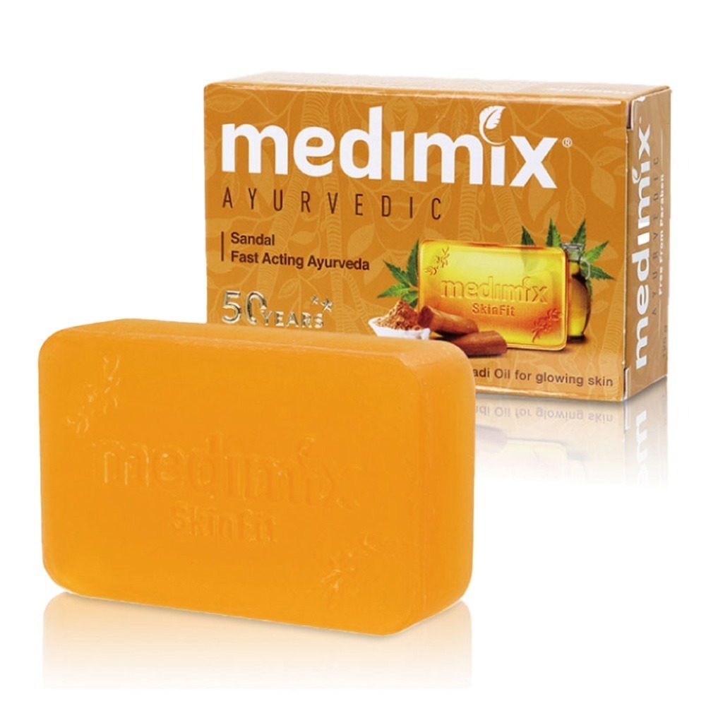 【魔法花園】MEDIMIX美姬仕印度皂125g 綠寶石皇室藥草浴美肌皂  寶貝/檀香/經典草本/藍寶石沁涼-細節圖4