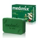 【魔法花園】MEDIMIX美姬仕印度皂125g 綠寶石皇室藥草浴美肌皂  寶貝/檀香/經典草本/藍寶石沁涼/薑黃/岩蘭草-規格圖1