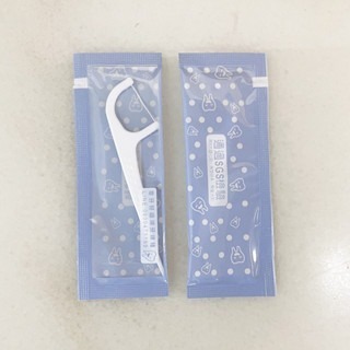 【魔法花園】愛牙好超細滑牙線棒 台灣製造 牙線 牙線棒 剔牙棒 單支包裝-細節圖2