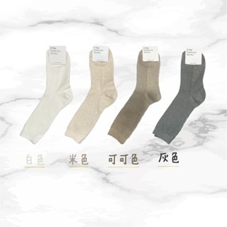 韓國 素色加長襪 素色款 小腿襪 女襪 中筒襪 長襪 襪子-細節圖3