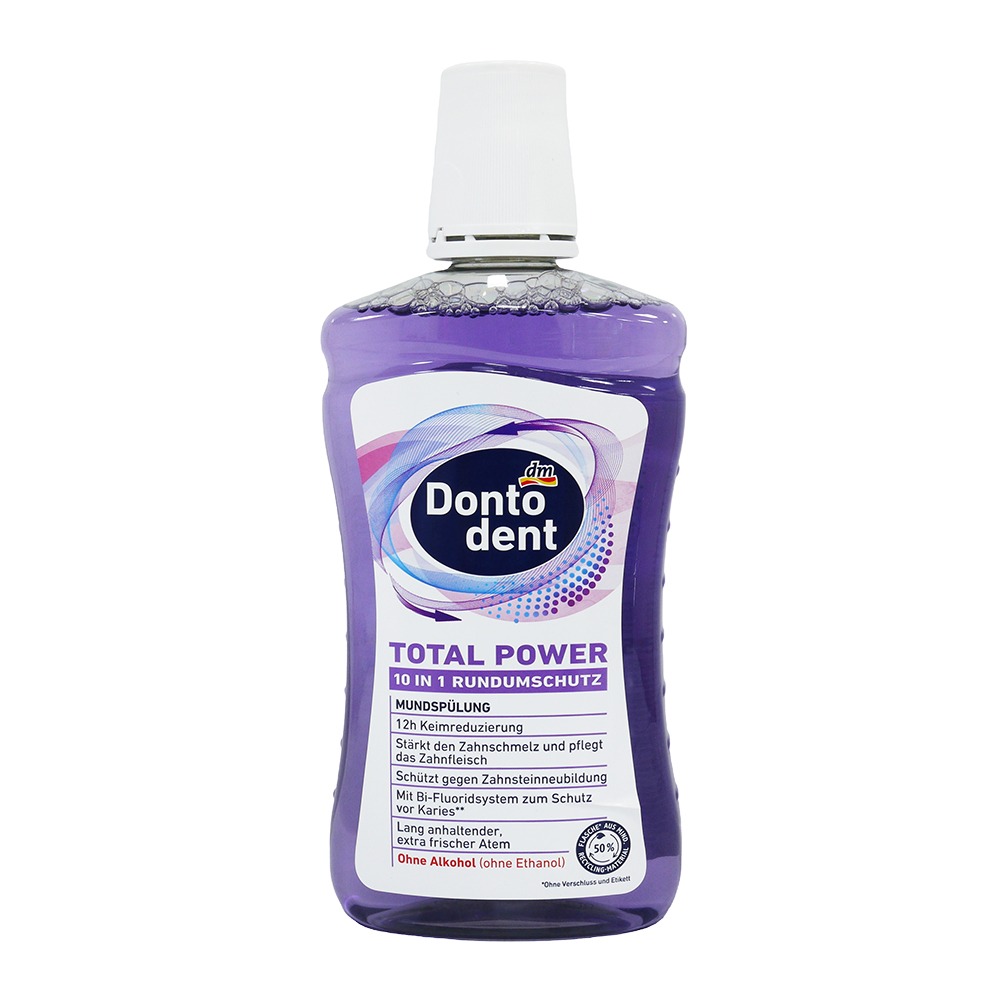 【魔法花園】德國 DM Dontodent 成人漱口水 500ml 強效護理 防蛀牙 漱口水-細節圖7