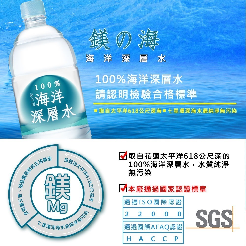 超值4箱︱鎂の海100%海洋深層水1500ml(12瓶/箱)-細節圖3