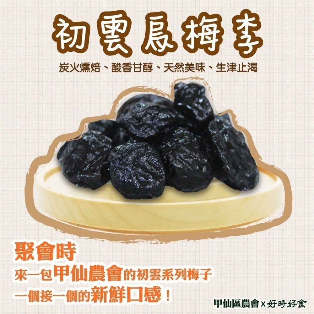 【甲仙農會】初雲烏梅李250g/包 甲仙農會 休閒零食 傳統零食 李子 烏梅 烏梅李 美食 伴手禮 農會-細節圖3