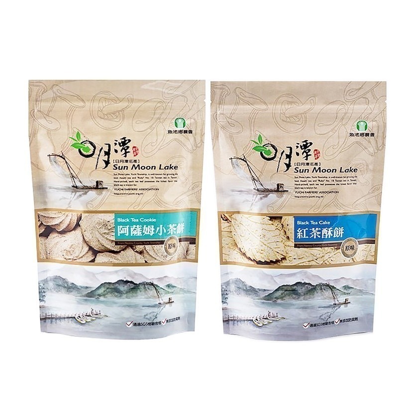 【魚池鄉農會】紅茶酥餅/阿薩姆小茶餅 日月潭最夯伴手禮 零食 休閒零食 茶餅 酥餅 年貨 好時好食-細節圖2