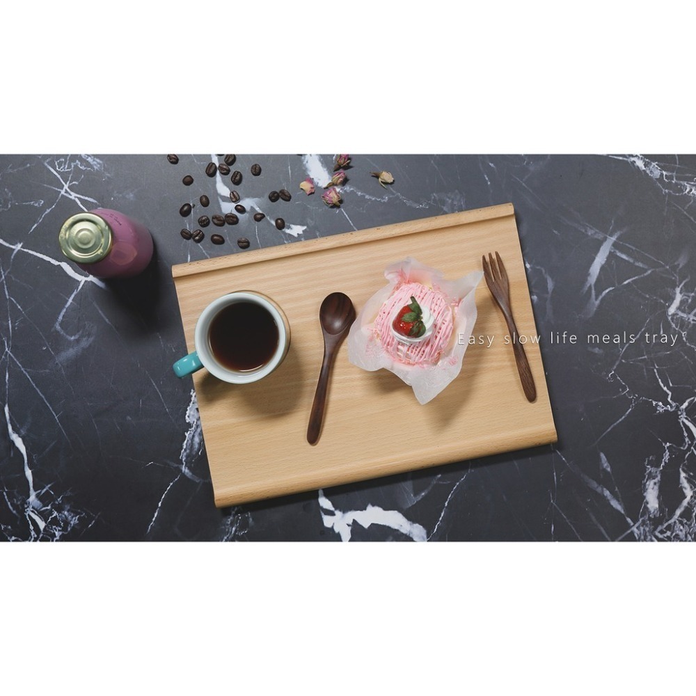 【帕維登】閒情簡餐盤-大(山毛櫸) (國內外認證食品等級安全塗料) 木製簡餐盤 碗盤器皿 麵包盤-細節圖3