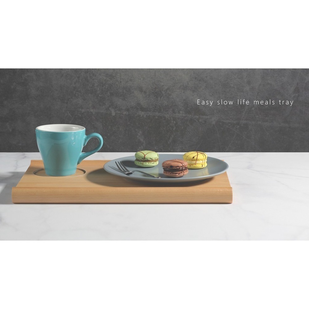 【帕維登】閒情簡餐盤-大(山毛櫸) (國內外認證食品等級安全塗料) 木製簡餐盤 碗盤器皿 麵包盤-細節圖4