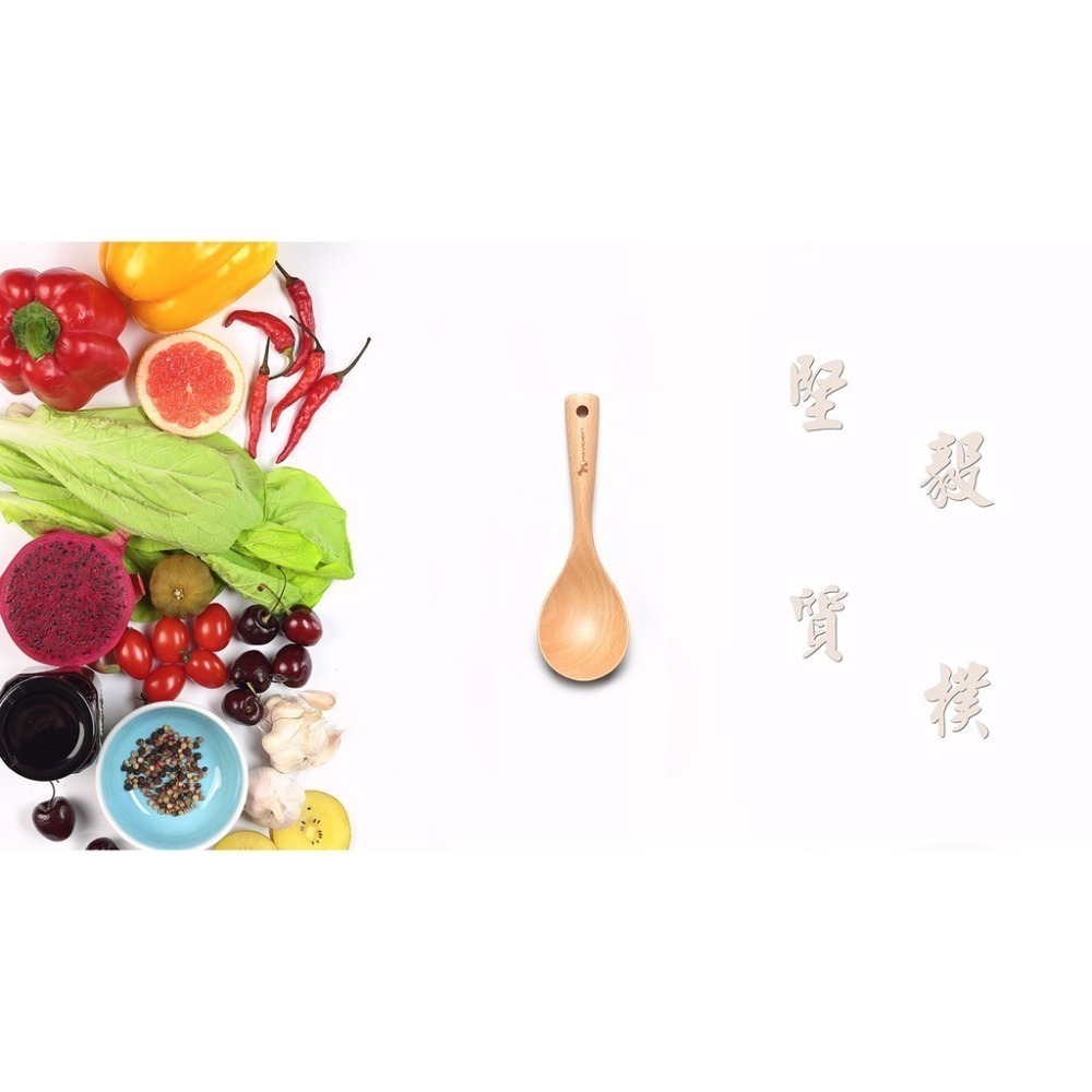 【帕維登】雪芙湯杓-小(山毛櫸) (耐熱達攝氏250度安全塗料) 湯勺 廚房用品 廚房 料理用具-細節圖3
