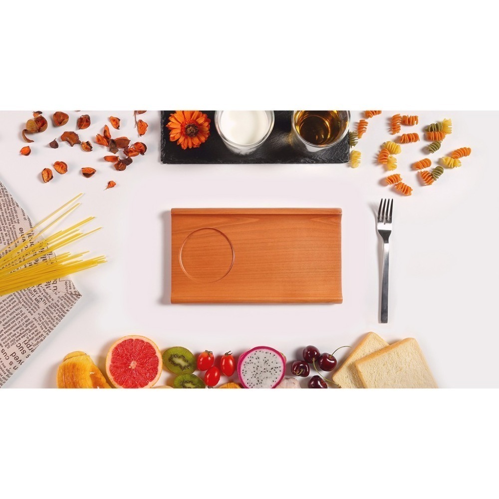 【帕維登】閒情簡餐盤-中(山毛櫸/楓木/櫻桃木) (國內外認證食品等級安全塗料) 木製簡餐盤 碗盤-細節圖3