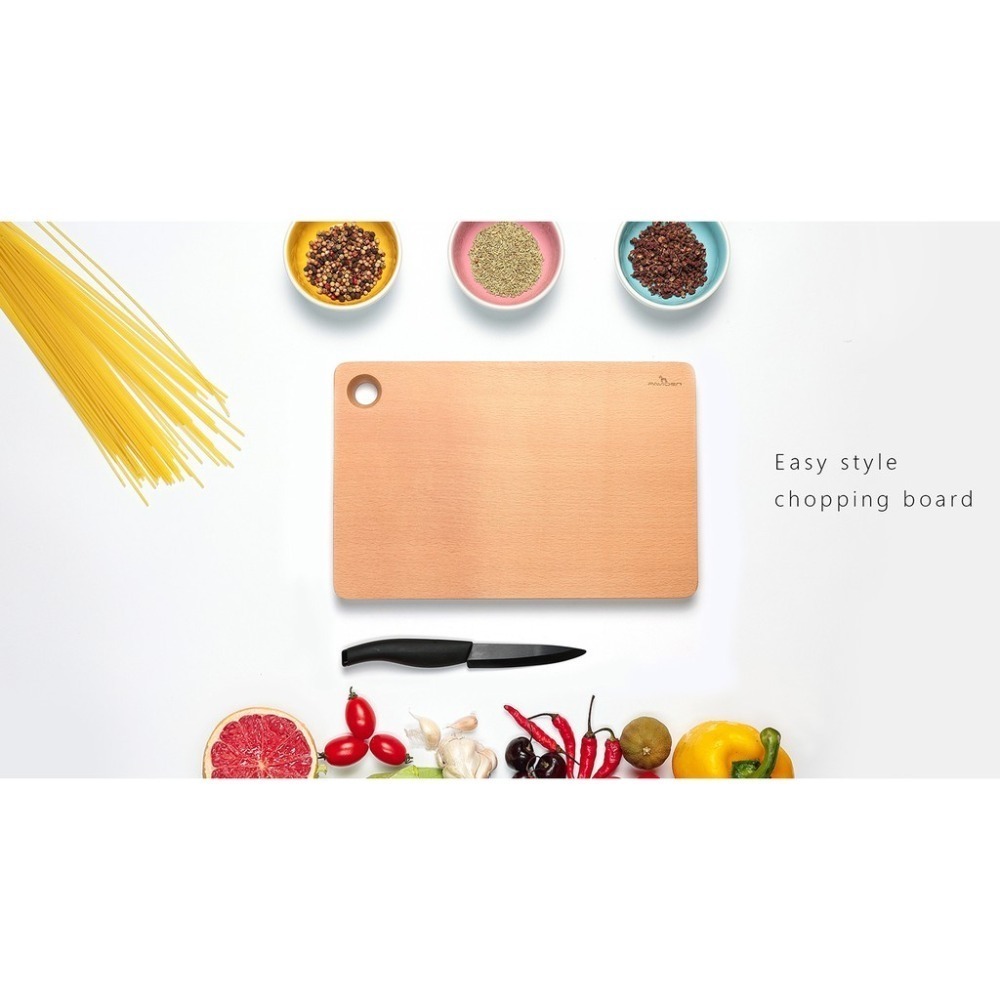 【帕維登】極簡風小資砧板(山毛櫸) (國內外認證食品等級安全塗料) 多功能木製砧板 料理 好時好食-細節圖3