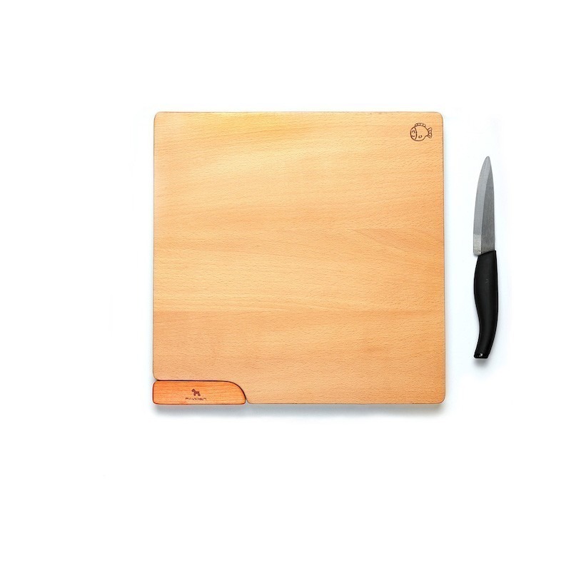 【帕維登】站立磁吸式砧板-方形(山毛櫸) (國內外認證食品等級安全塗料) 木製砧板 料理用具 好時好食-細節圖2
