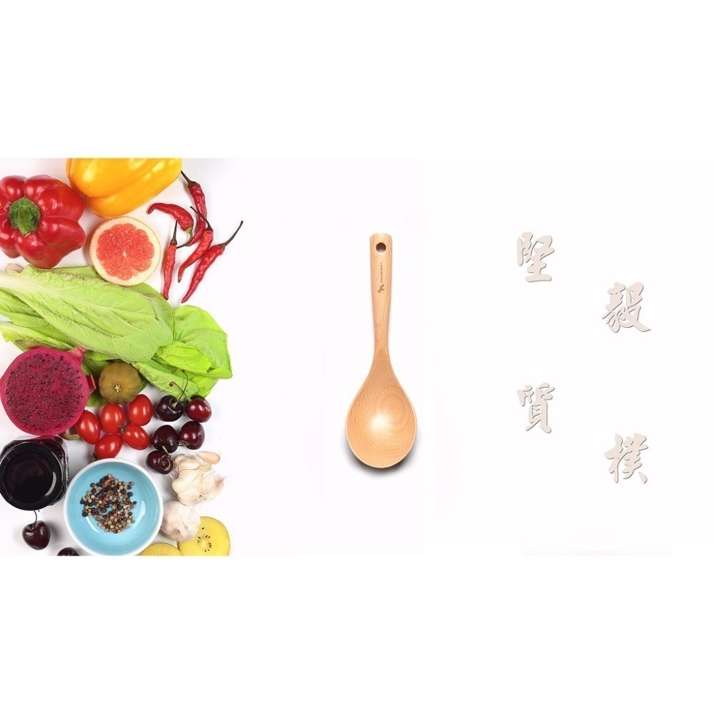 【帕維登】雪芙湯杓-中(山毛櫸) (耐熱達攝氏250度安全塗料) 湯杓廚房用品 湯勺 料理用具-細節圖3