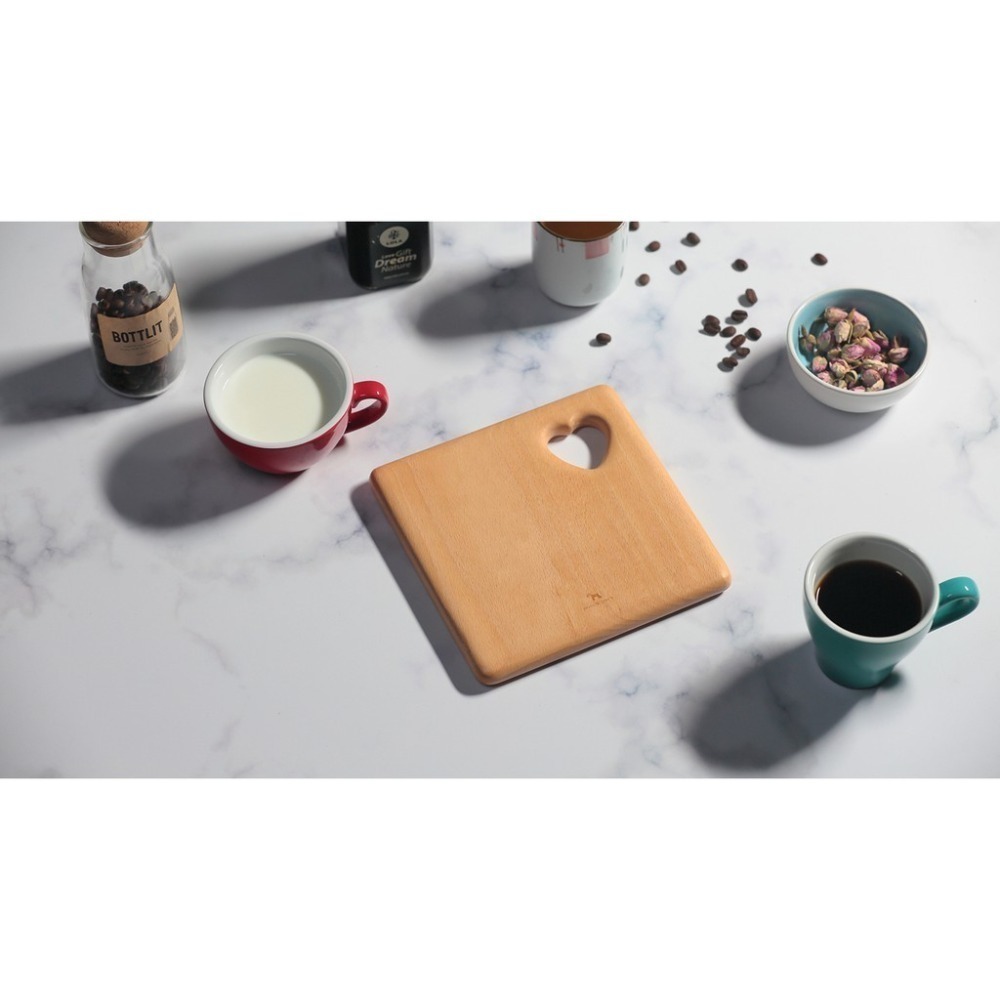 【帕維登】心情熱墊板-方(山毛櫸) (國內外認證食品等級安全塗料) 復古木質托盤 木托盤 碗盤 好時好食-細節圖4