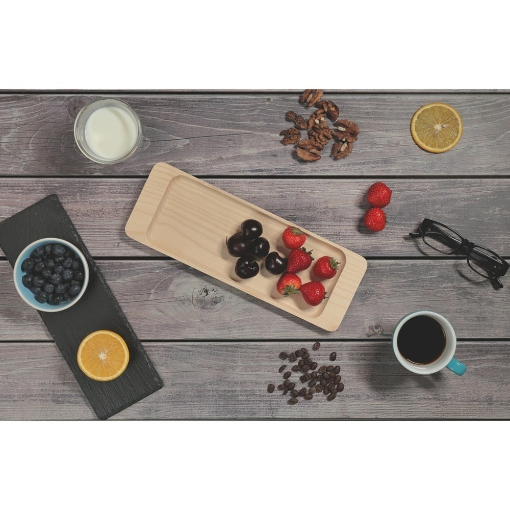 【帕維登】可蕾端型收納盤-中(山毛櫸 / 楓木) (國內外認證食品等級安全塗料) 置物盤 碗盤器皿-細節圖3