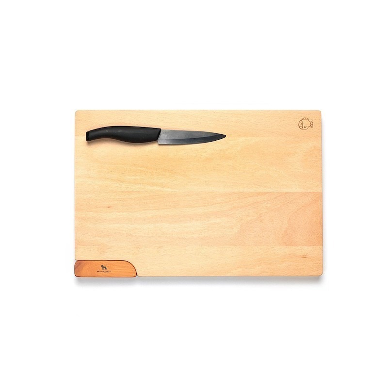 【帕維登】站立磁吸式砧板-中(山毛櫸) (國內外認證食品等級安全塗料) 木製砧板 料理用具 好時好食-細節圖2