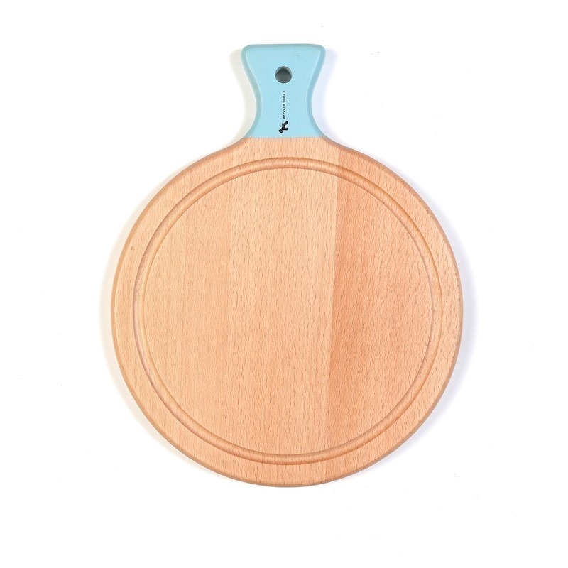 【帕維登】聖托里擺盤圓形-中(山毛櫸) (國內外認證食品等級安全塗料) 碗盤器皿 好時好食-細節圖2