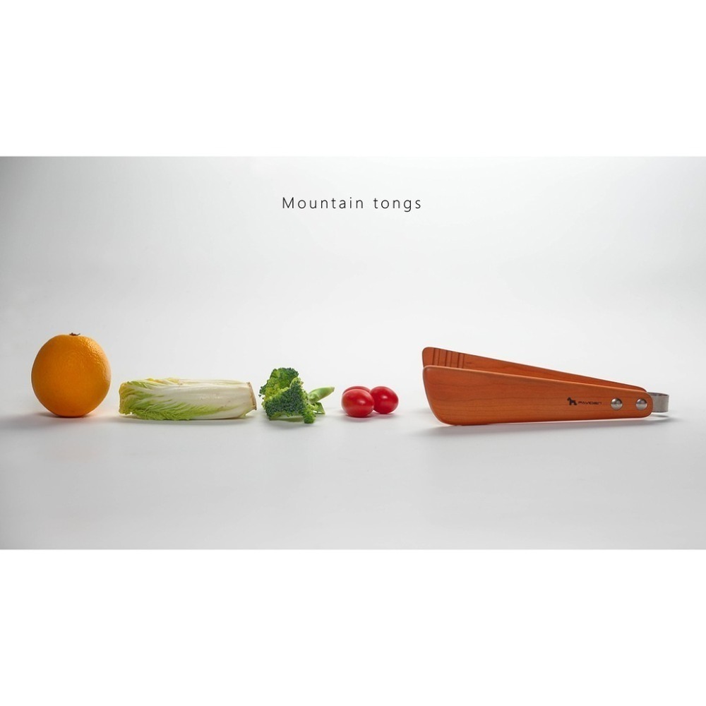 【帕維登】蒙特料理夾(山毛櫸/櫻桃木/核桃木) (國內外認證食品等級安全塗料) 料理夾 耐熱 食品夾-細節圖4