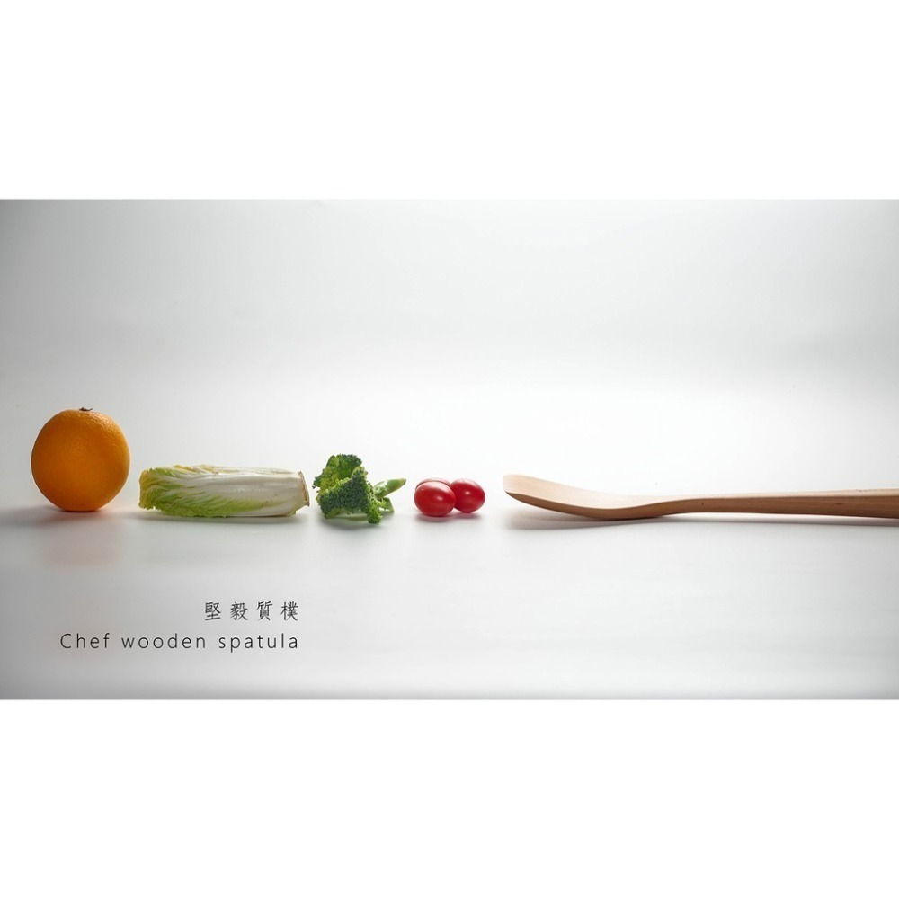 【帕維登】雪芙鍋鏟-中(山毛櫸) (耐熱達攝氏250度安全塗料)木頭鍋鏟 煎匙 料理用具 好時好食-細節圖4