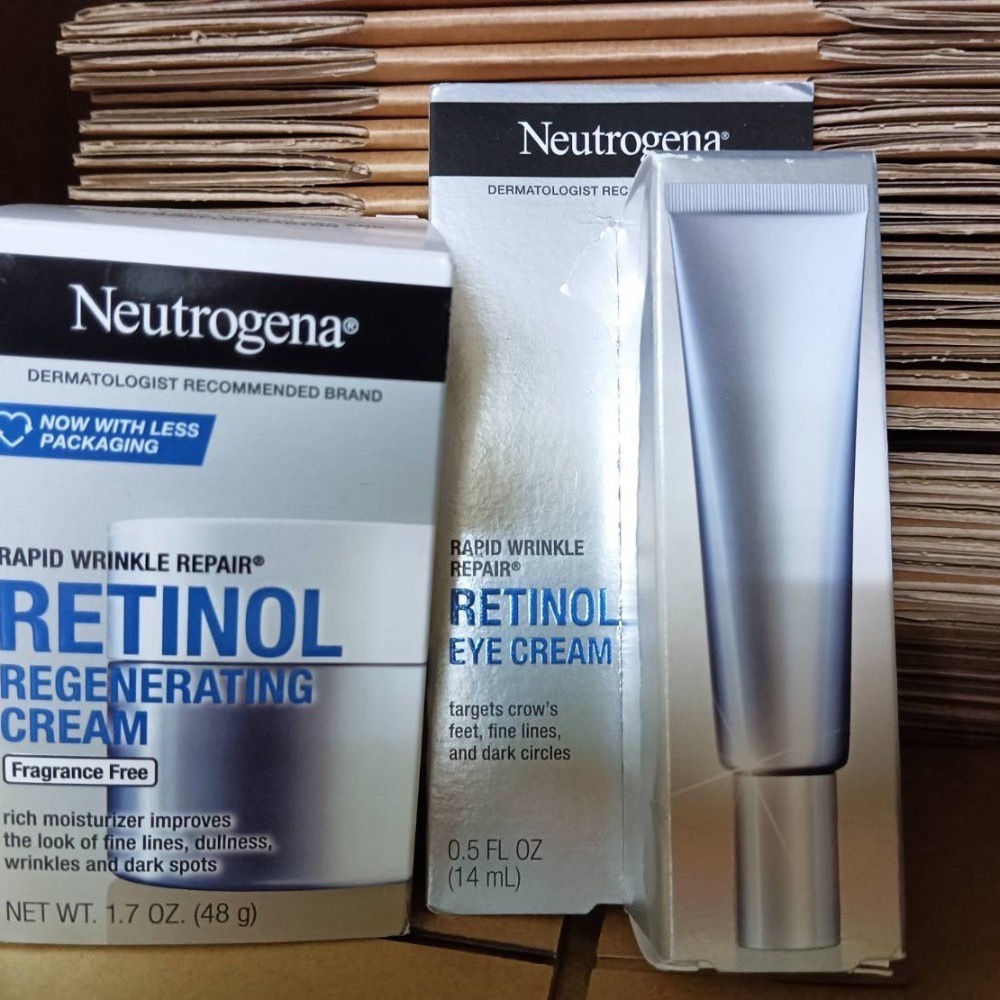 💖美國Neutrogena露得清 抗皺A醇再生霜 無香全新包裝 Rapid Wrinkle Repair A醇眼霜-細節圖2