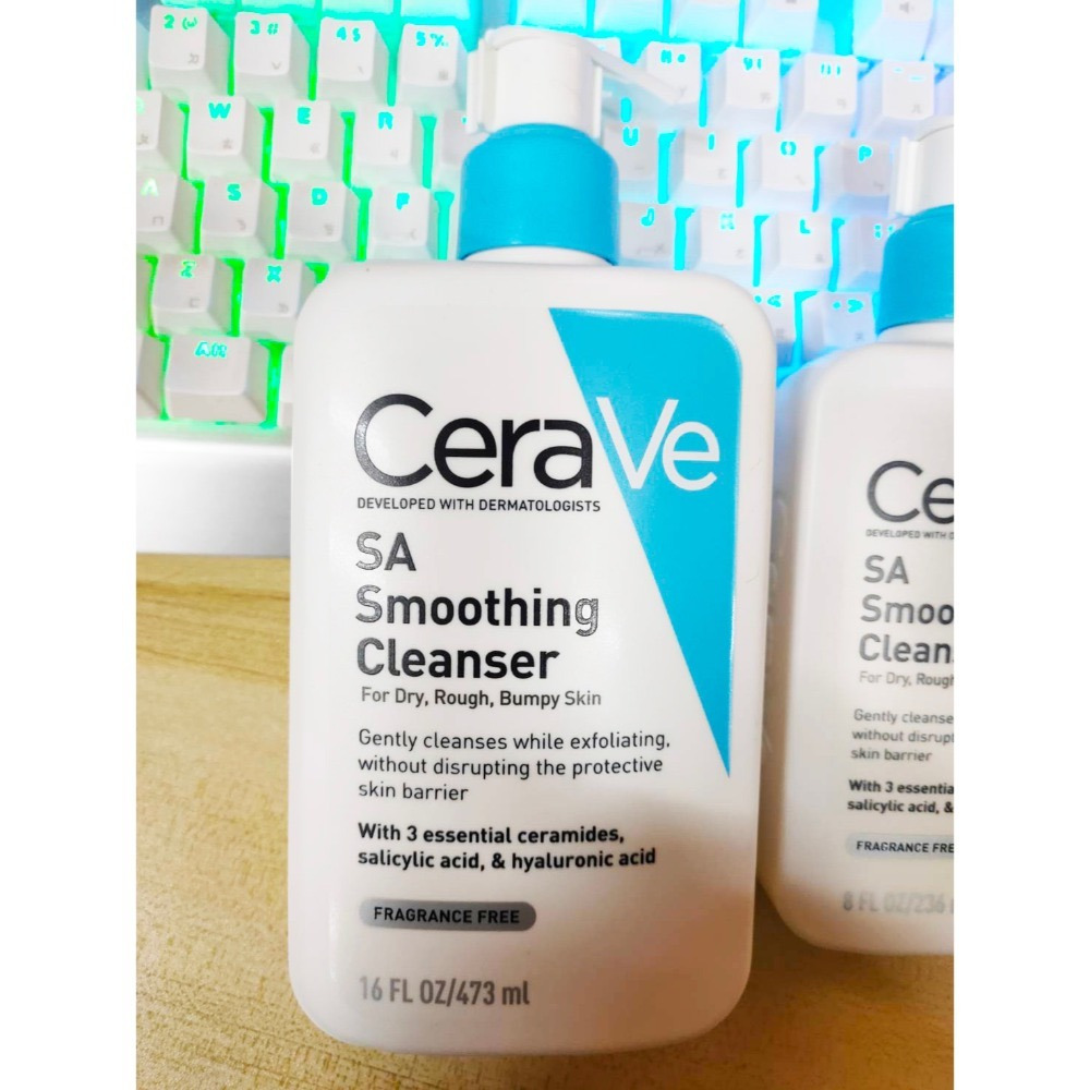 CeraVe適樂膚236/473ml水楊酸煥膚淨嫩潔膚露SA Renewing Cleanser改善老廢角質 臉+身體-規格圖6