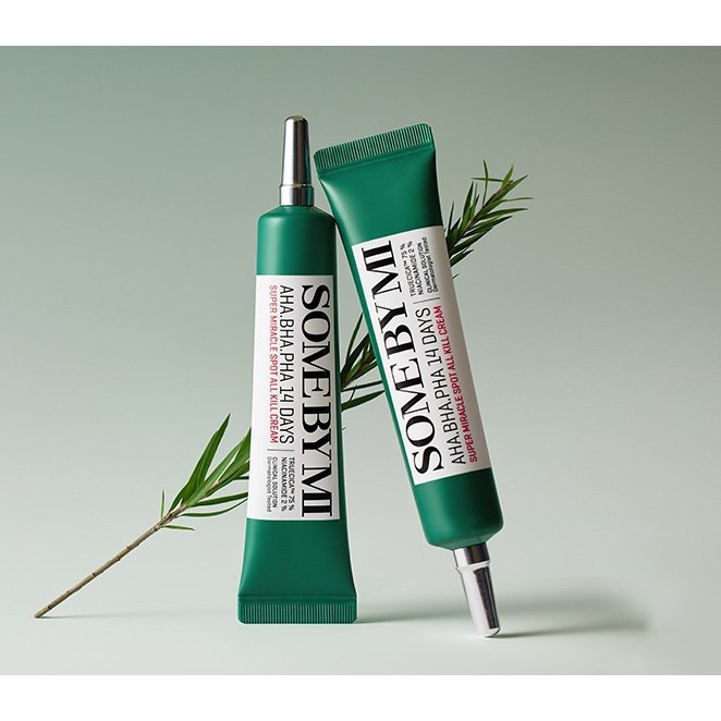 全新包裝現貨 韓國 💖SOME BY MI 💚茶樹三酸 14 天奇蹟集中修護霜 (30ml) 最新效期2027.12-細節圖2