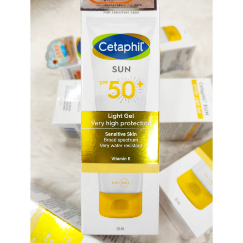 舒特膚Cetaphil 高效防曬凝露SPF50+ 50ml 公司貨2026/12 UVA/UVB 臉部+全身ok