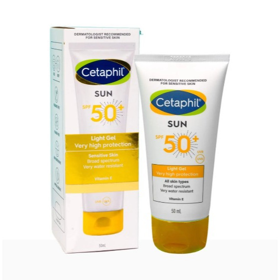 舒特膚Cetaphil  高效防曬凝露SPF50+ 50ml  公司貨 2027/09 UVA/UVB 臉部+全身ok-細節圖3