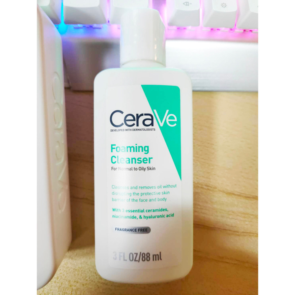 CeraVe適樂膚 473ml /236ml / 88ml 溫和泡沫潔膚露 Foaming Cleanser 臉+身體-細節圖5