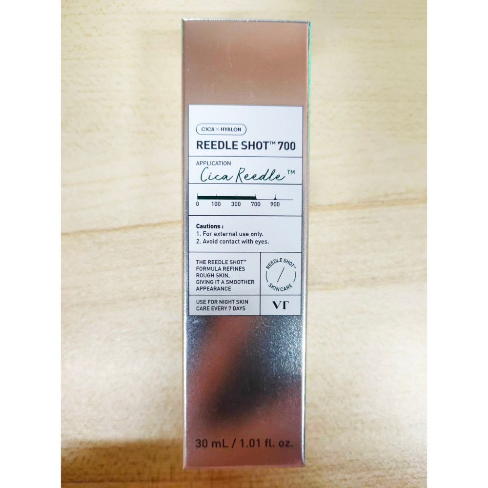 韓國VT COSMETICS 老虎微晶精華 CICA REEDLE SHOT(100/300/700) 2027.08-規格圖5