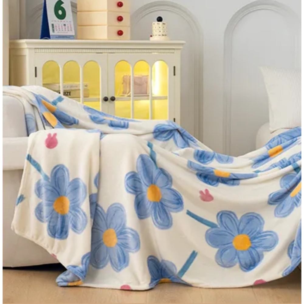 法蘭絨加厚毛毯 120*200cm 雙人毛毯 抗菌,防靜電,抑菌 午睡毯 懶人毯-細節圖2