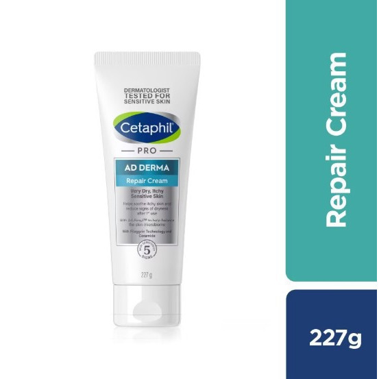 舒特膚Cetaphil AD益膚康修護舒敏乳霜 227g 公司貨 2027/04 緩解乾癢，改善乾燥-細節圖3