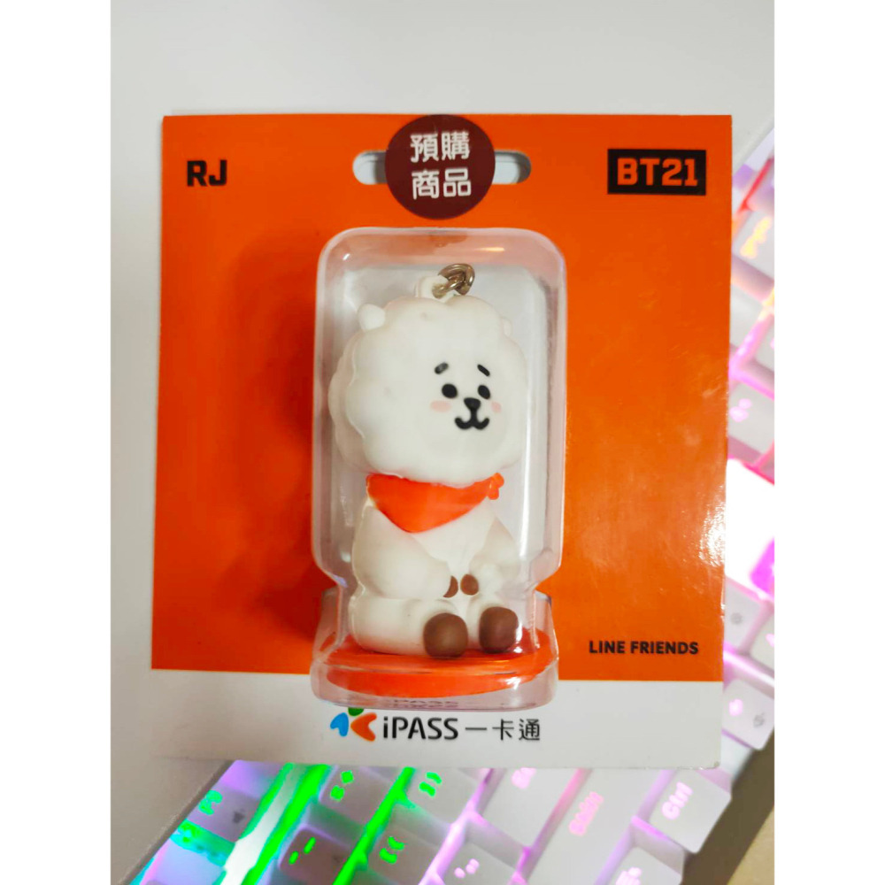 一卡通iPASS-公仔立體 BT21 超萌宇宙明星MANG TATA SHOOKY  RJ  KOYA  CHIMMY-細節圖2
