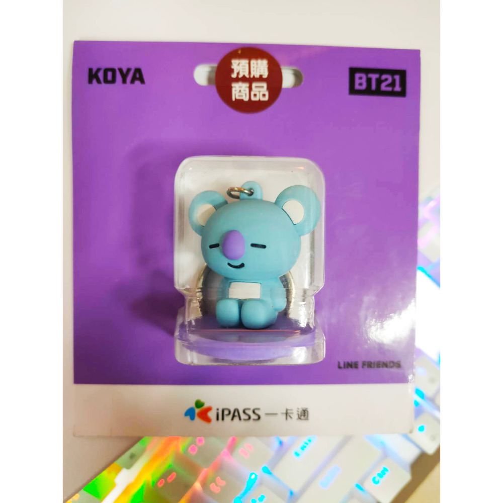 一卡通iPASS-公仔立體 BT21 超萌宇宙明星MANG TATA SHOOKY  RJ  KOYA  CHIMMY-規格圖7