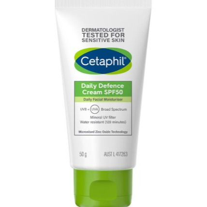 舒特膚Cetaphil 輕透物理低敏防曬霜SPF50 PA＋＋＋＋50ml 公司貨 2028/03  UVA/UVB-細節圖3