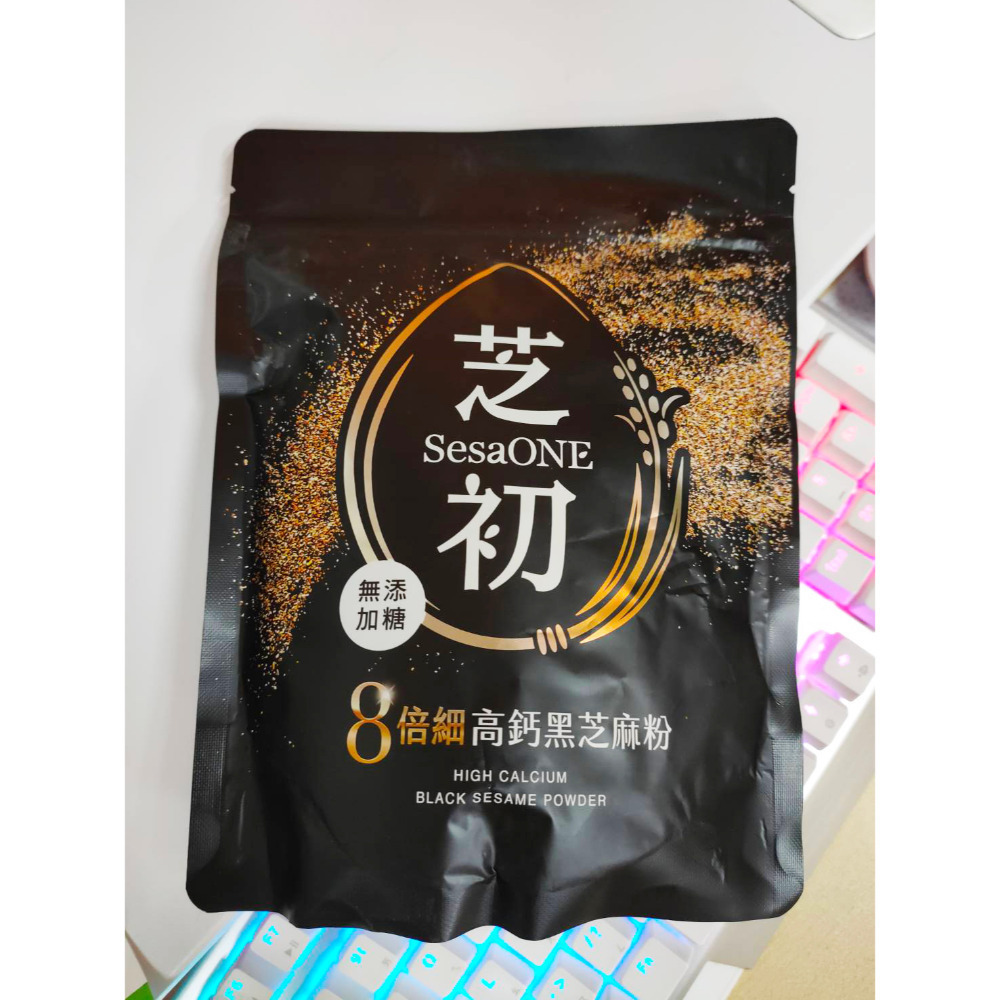SesaOle 芝初 高鈣黑芝麻粉 袋裝200g 罐裝380g 全素食 無添加 無油耗味 早餐燕麥好搭配 2027.11-規格圖6