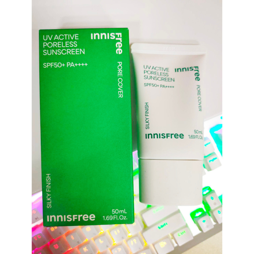 INNISFREE 高效UV毛孔隱形防曬霜 玻尿酸 綠茶玻尿酸保濕防曬精華 向日葵完美清爽 亮顏控油 亮顏水感 蘆薈凝膠-細節圖8