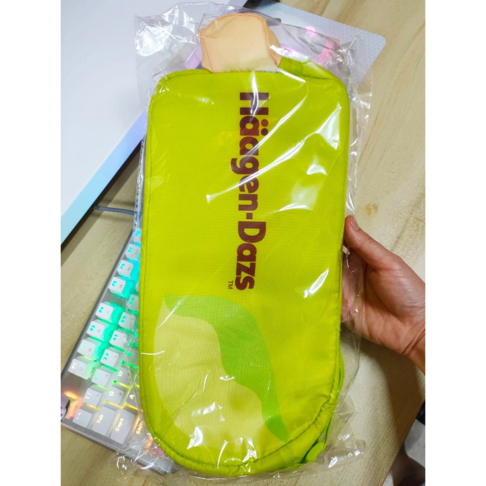 哈根達斯 檸檬雪糕造型保冷袋(背帶型) Haagen-Dazs DONT HOLD BACK保冷袋-細節圖4