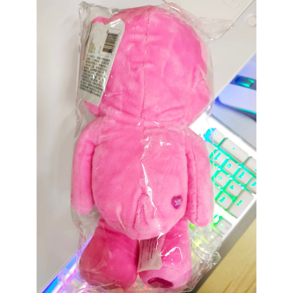 Care Bears 彩虹熊 9吋 Basic Fun! 彩虹熊 生氣熊 原創玩具收藏-細節圖4