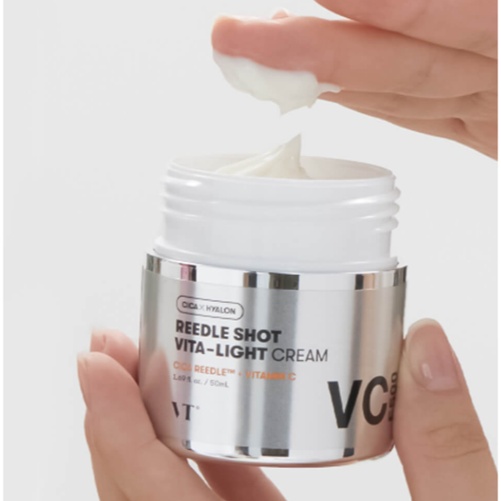 [VT] 老虎 白木耳保濕舒緩化妝水 面霜 Reti-a淡奶油 微晶洗面乳 蝸牛安膚微晶精華 微晶維他-亮白面霜-細節圖7