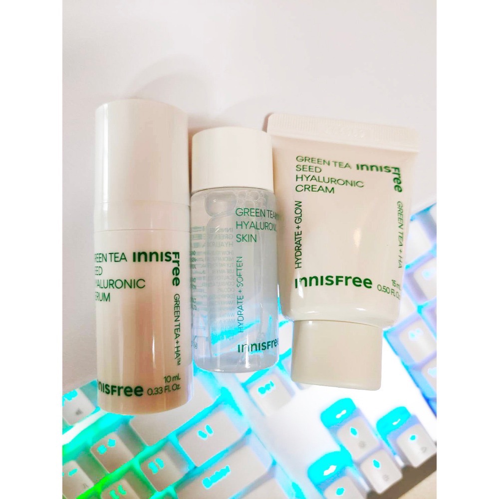 INNISFREE 綠茶玻尿酸保濕 防曬 潔面乳 紅茶極效修護 沐浴旅行組 A醇淨膚 維C棉片淡斑霜 超級火山 隨身-細節圖3