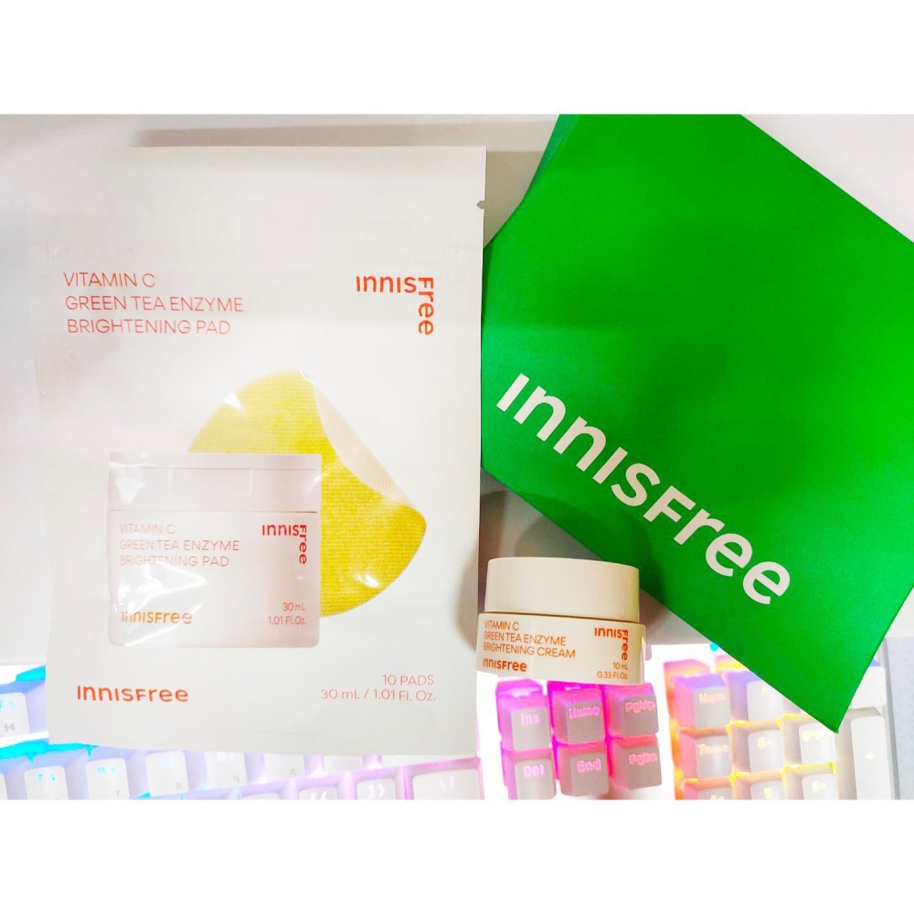 INNISFREE 綠茶玻尿酸保濕 防曬 潔面乳 紅茶極效修護 沐浴旅行組 A醇淨膚 維C棉片淡斑霜 超級火山 隨身-細節圖7