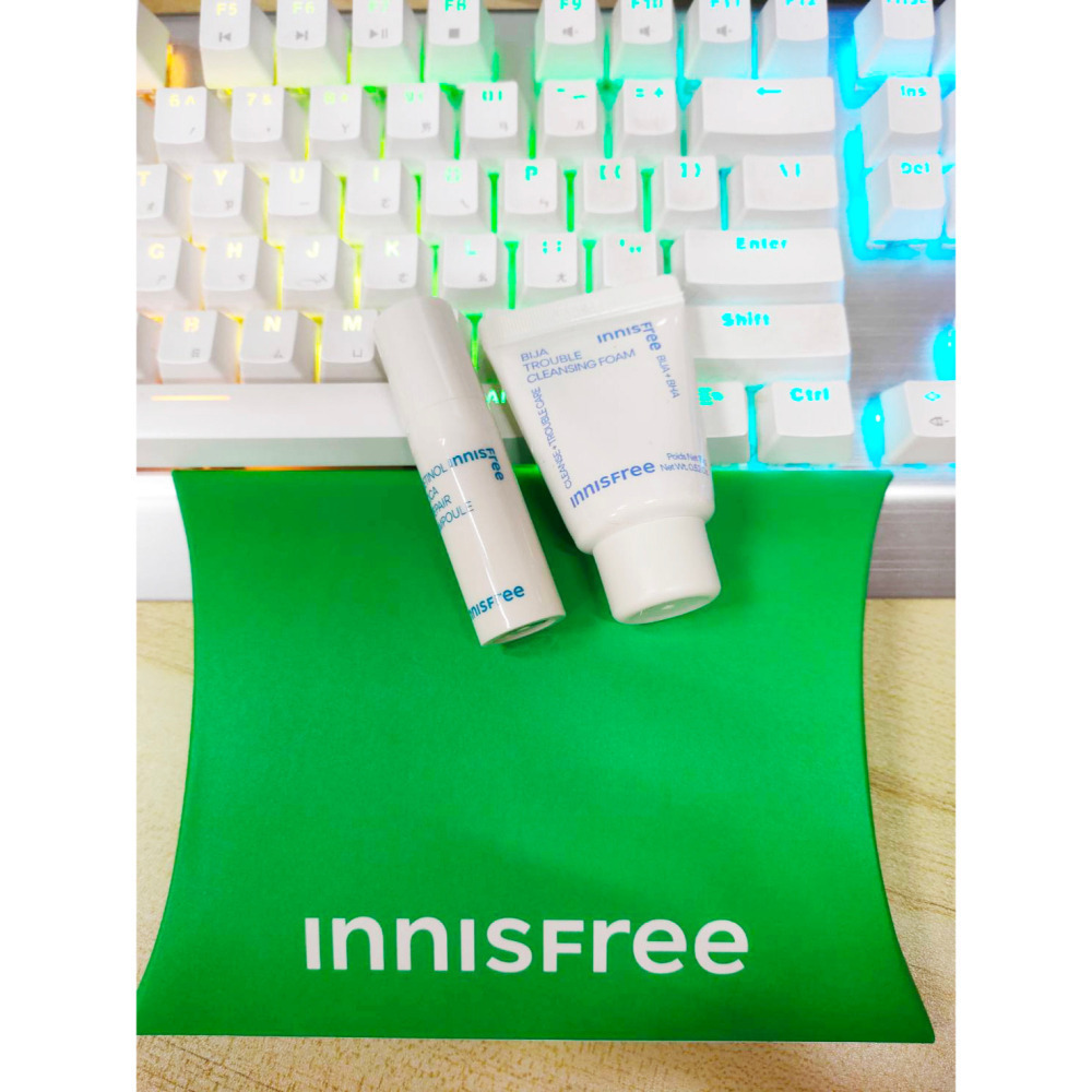 INNISFREE 綠茶玻尿酸保濕 防曬 潔面乳 紅茶極效修護 沐浴旅行 A醇淨膚 維C棉片淡斑霜 超級火山 香榧 隨身-細節圖2