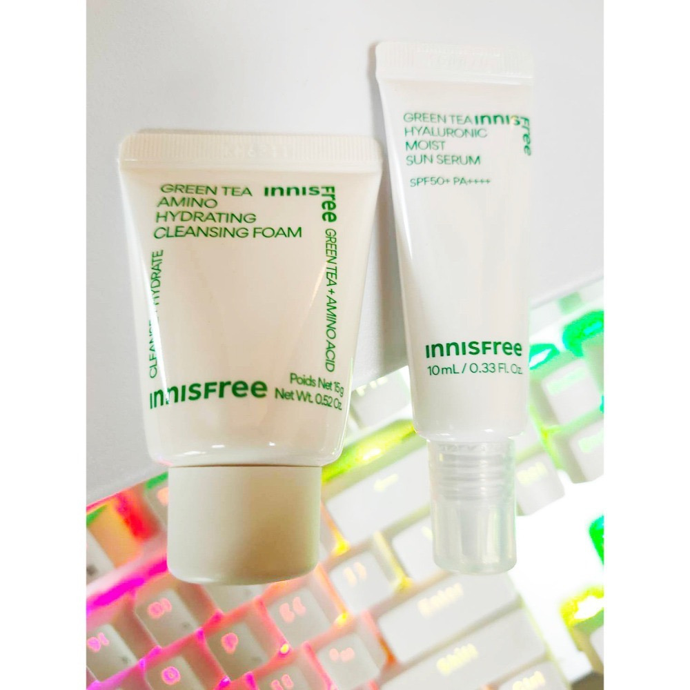 INNISFREE 綠茶玻尿酸保濕 防曬 潔面乳 紅茶極效修護 沐浴旅行 A醇淨膚 維C棉片淡斑霜 超級火山 香榧 隨身-細節圖7